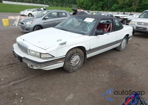 1993 Buick Regal Limited z USA, uszkodzony, nr VIN 2G4WD14L8P1418759